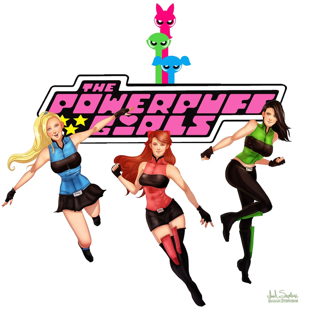 The Powerpuff Girls 90s Cartoon Characters As Adults Fan Art 