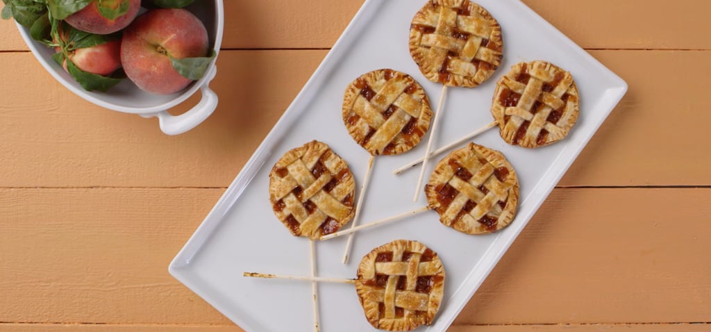 Miniature Peach Pie Pops Recipe