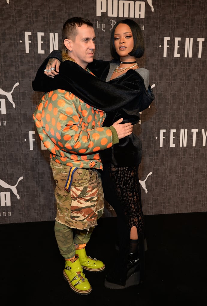 Rihanna at Fenty x Puma Fashion Show February 2016