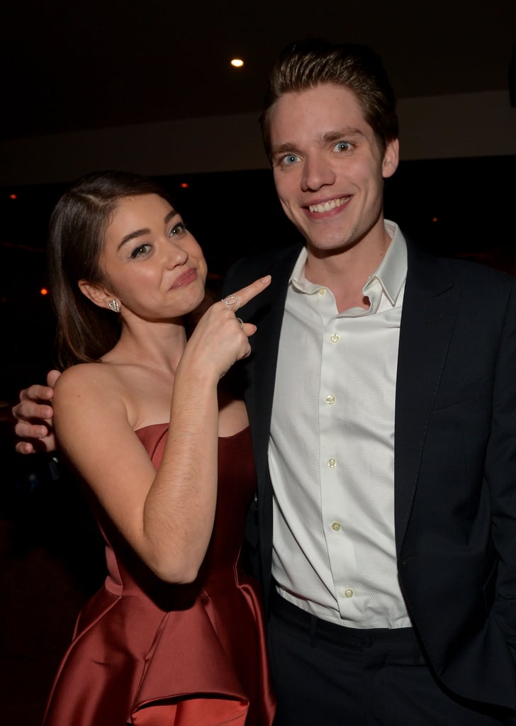 Here's Dominic and Sarah at a Party For Their Movie in 2014