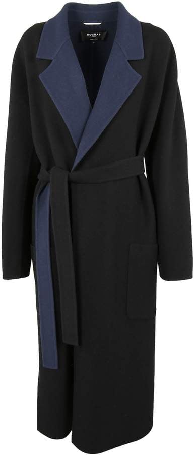 Rochas Belted Long Coat