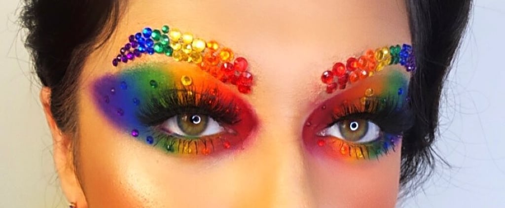 30+ Rhinestone Halloween Makeup Ideas