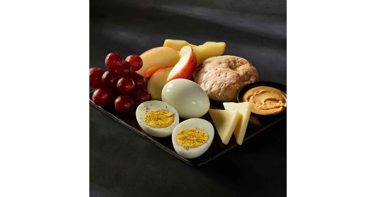 The Eggs and Cheese With Apples and Grapes Protein Box New Starbucks