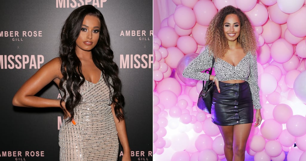 Amber Gill Wears Sleek and Wavy Wig at Miss Pap Launch