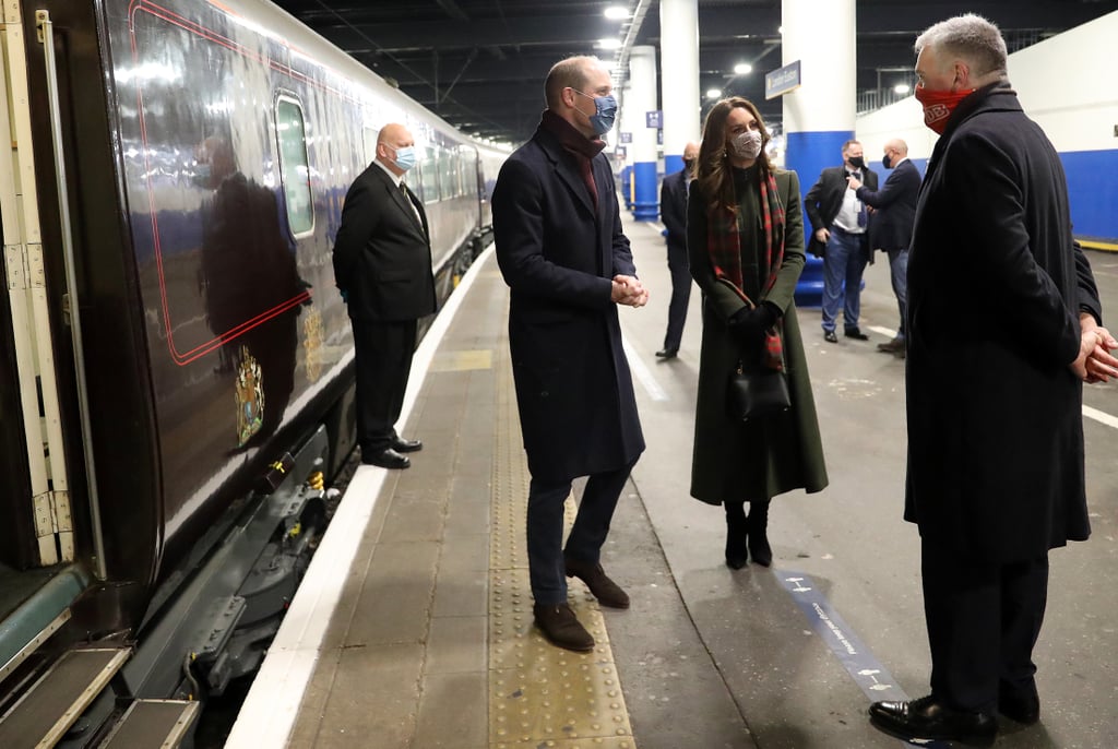 Kate and William’s Royal Train Tour: Day One at Euston Station