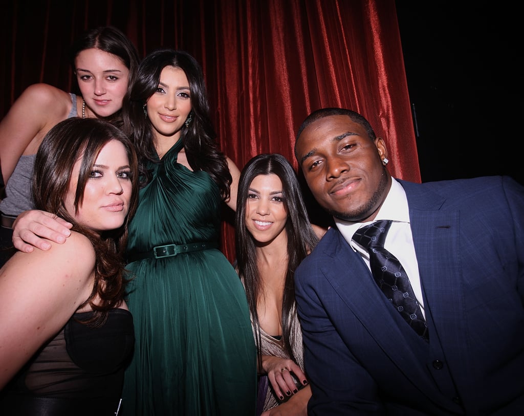 Stealing the spotlight from: Kourtney, Khloé, and Reggie Bush.