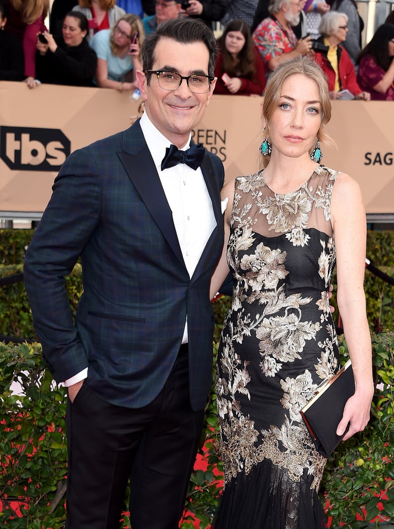 Ty Burrell and Holly Burrell