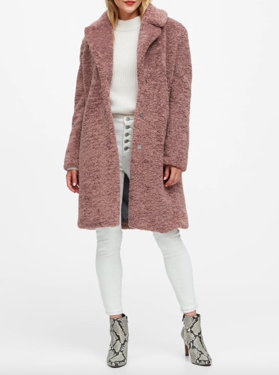 The Best Faux Fur at Banana Republic POPSUGAR Fashion