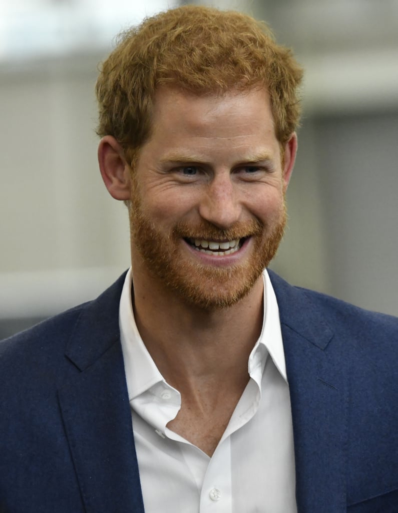 Prince Harry in Manchester, England, September 2017
