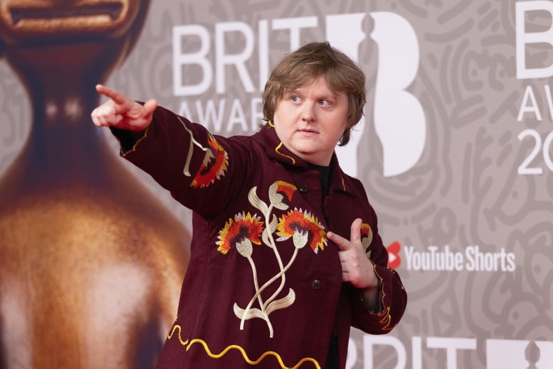 LONDON, ENGLAND - FEBRUARY 11: (EDITORIAL USE ONLY) Lewis Capaldi attends The BRIT Awards 2023  at The O2 Arena on February 11, 2023 in London, England. (Photo by Jo Hale/Redferns)