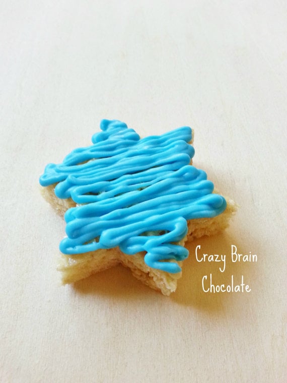 Star of David Rice Krispie Treats