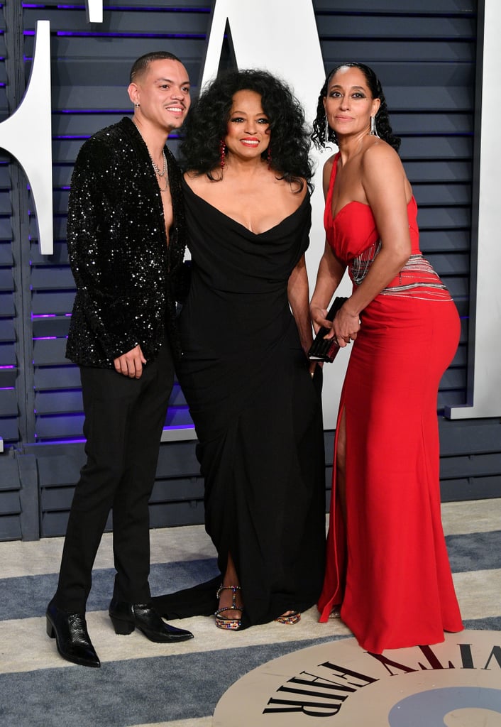 Diana Ross and Her Family at 2019 Oscars Afterparty