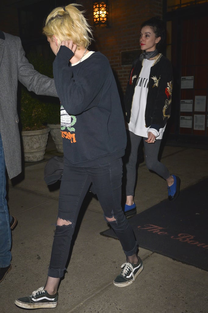 Kristen Stewart and St. Vincent Out in NYC October 2016