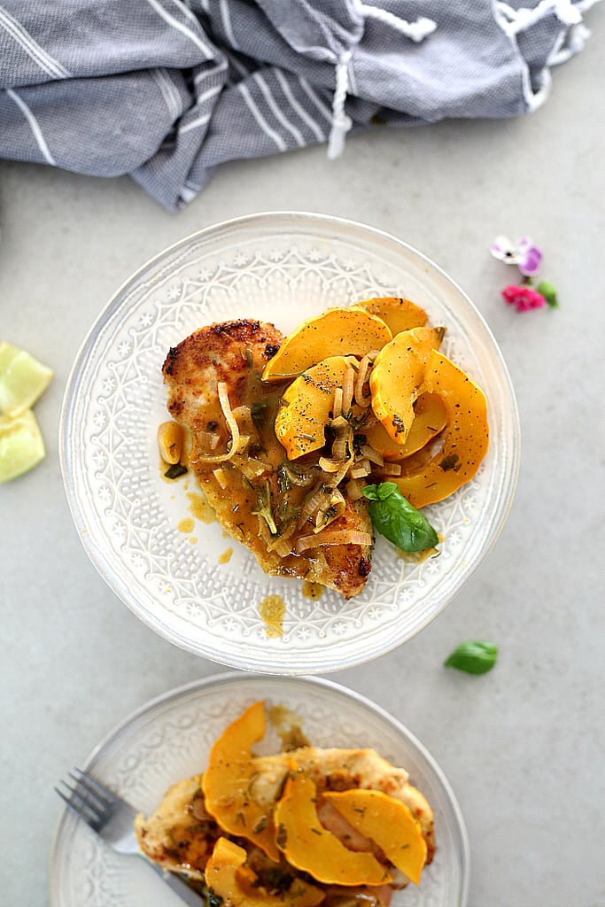 Chicken Breast With Delicata Squash