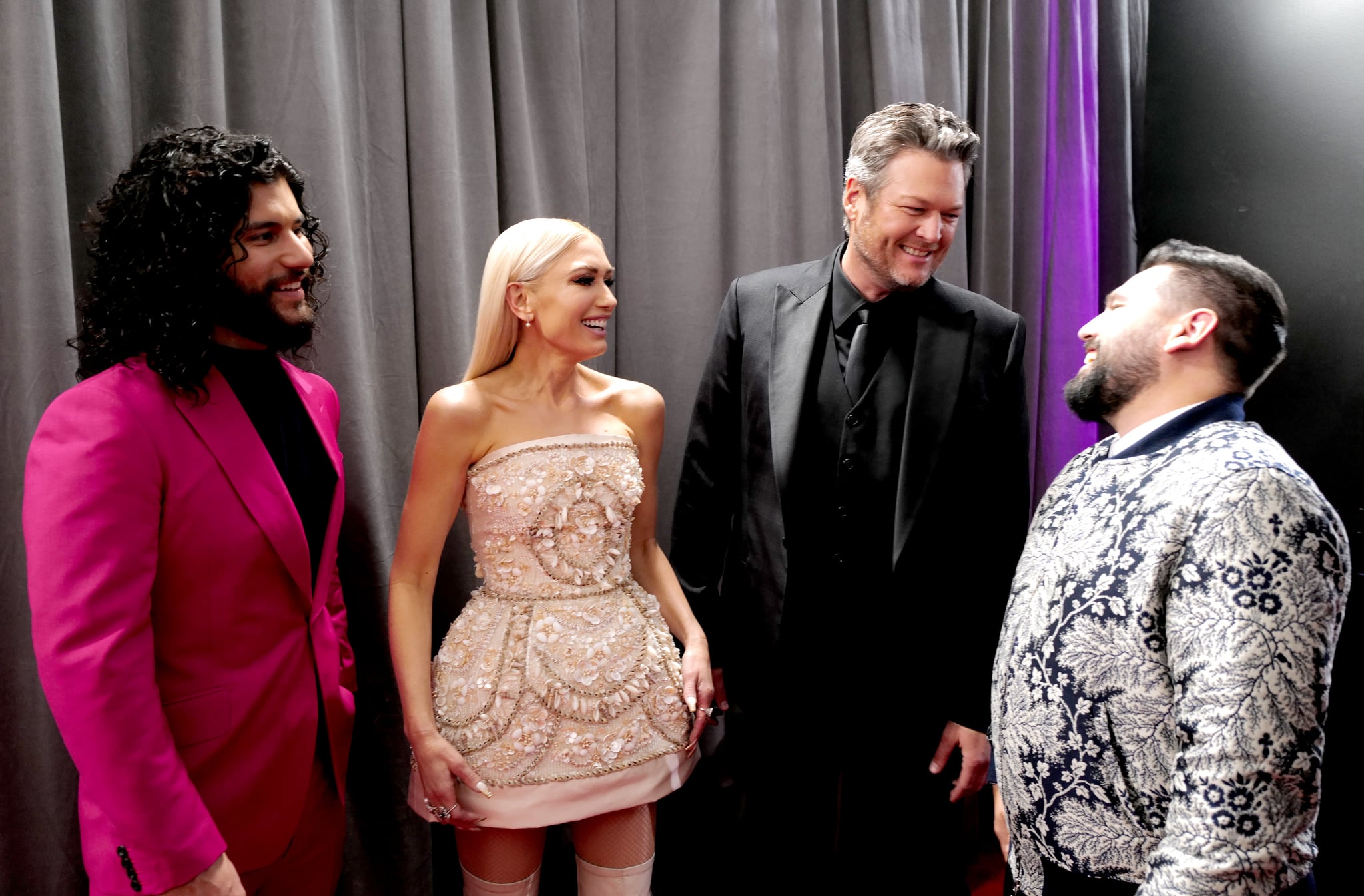 Dan Smyers Gwen Stefani Blake Shelton And Shay Mooney At The 2020 Grammys All Of The Grammys Moments You May Have Missed Right Here Popsugar Middle East Celebrity And Entertainment Photo 74
