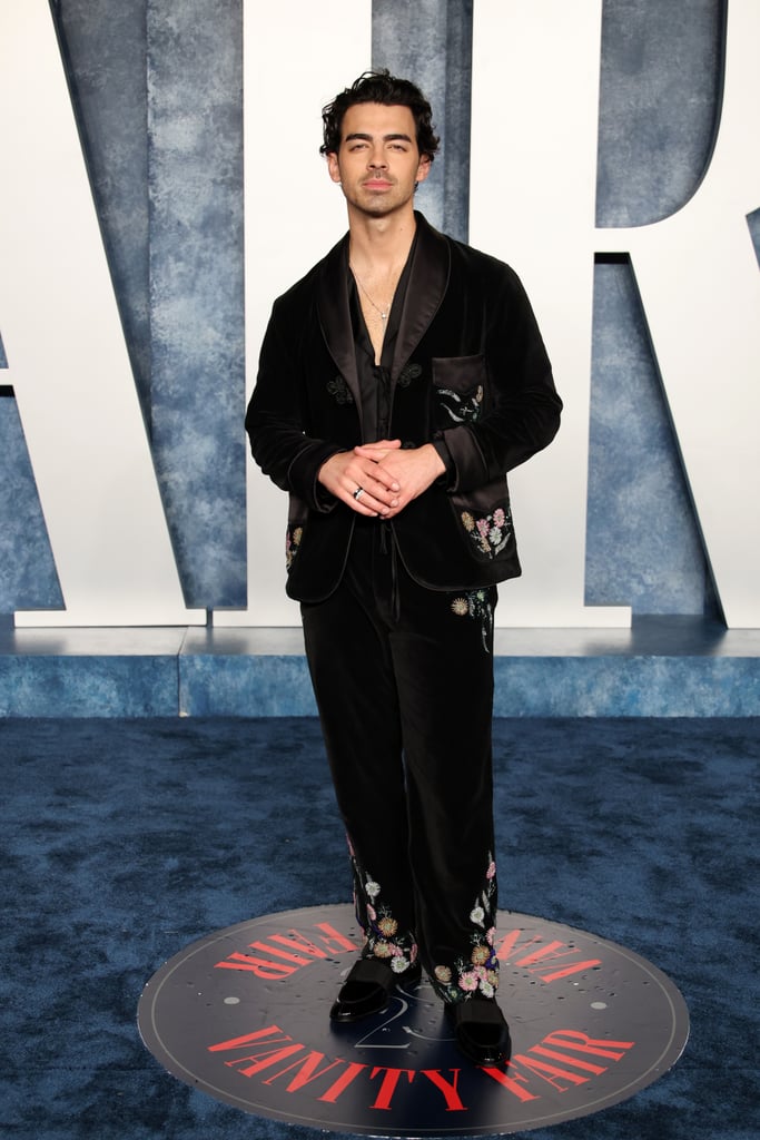 Joe Jonas at the 2023 Vanity Fair Oscars Party