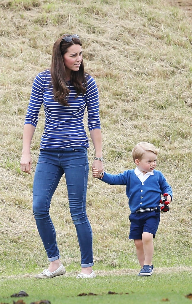 Prince George Wears Crocs