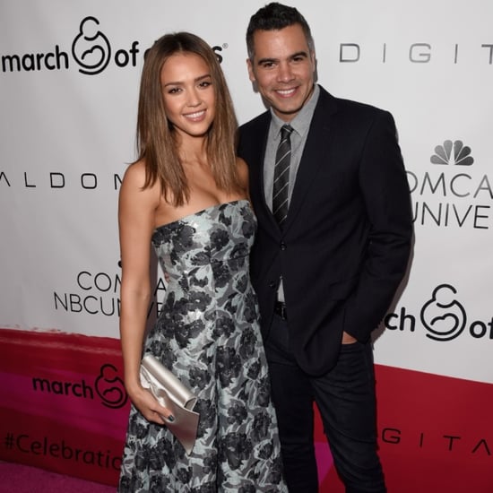 Jessica Alba and Cash Warren at 2015 March of Dimes Lunch