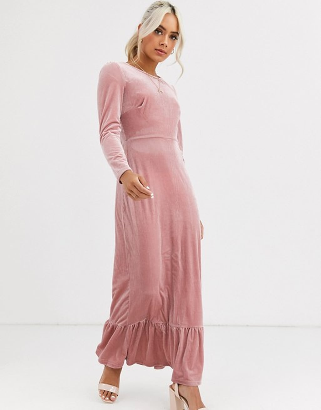 elysium pink maxi dress Elysium Pink Maxi Dress - US 2