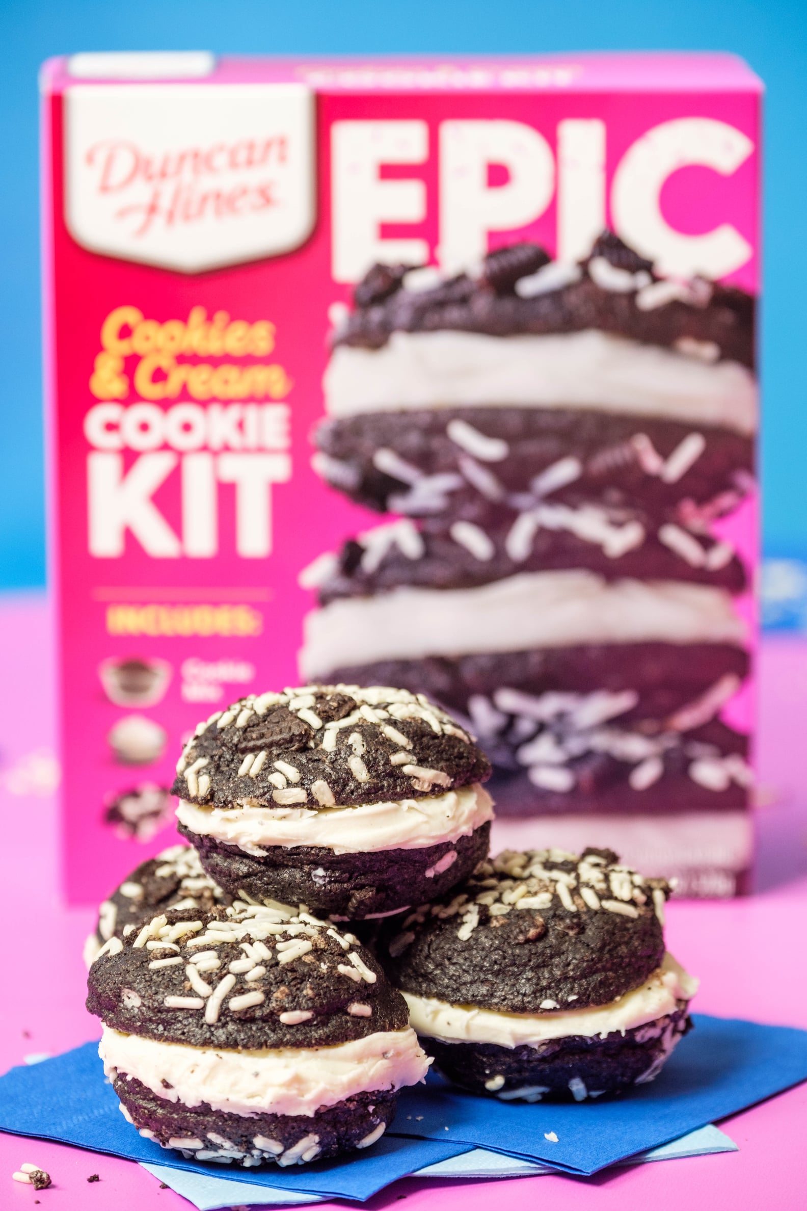 Duncan Hines Fruity Pebbles Cake Kit With Cereal Frosting POPSUGAR Food