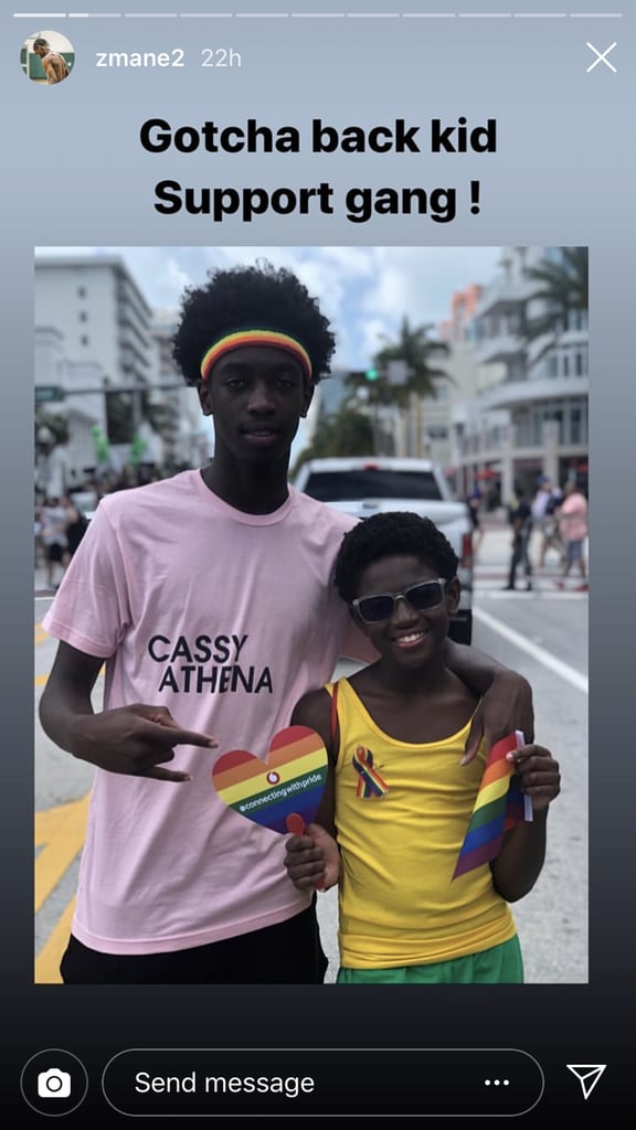Gabrielle Union Supports Stepson at Pride