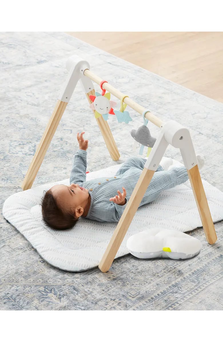 Skip Hop Silver Lining Cloud Wooden Activity Gym