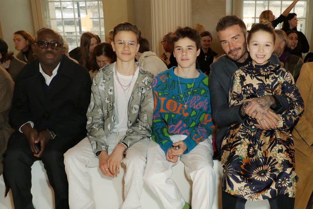 The Front Row at Victoria Beckham's Fall/Winter 2020 London Fashion Week Show