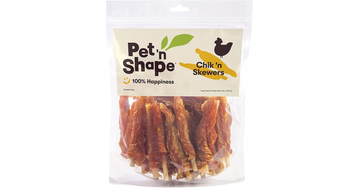 Pet 'n Shape Chik 'n Skewers Chicken Wrapped Rawhide Dog Chew Best