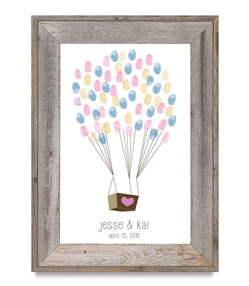 Balloon Fingerprint Guestbook