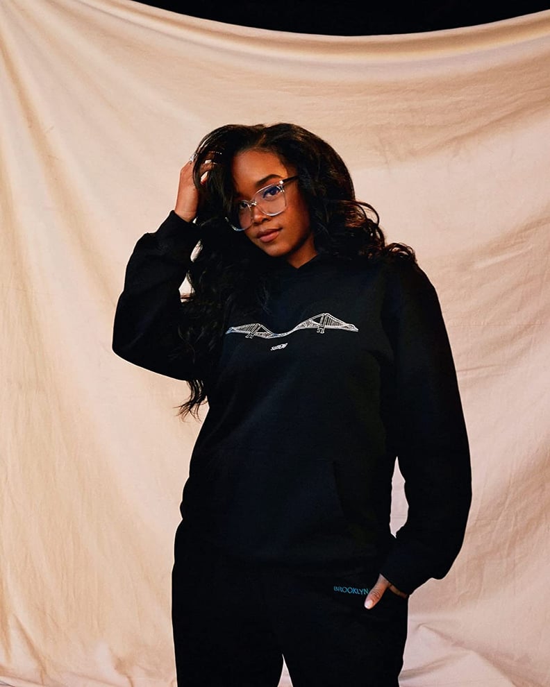 An Oversized Hoodie: H.E.R. x The Drop Merged Bridges Oversized Hoodie