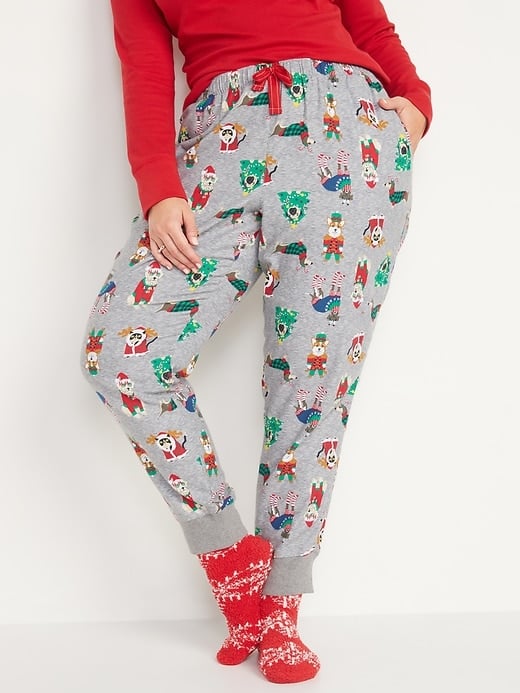 women's perfectly cozy plaid flannel jogger pajama pants