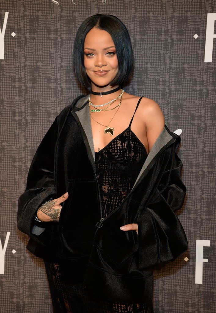 Rihanna at Fenty x Puma Fashion Show February 2016