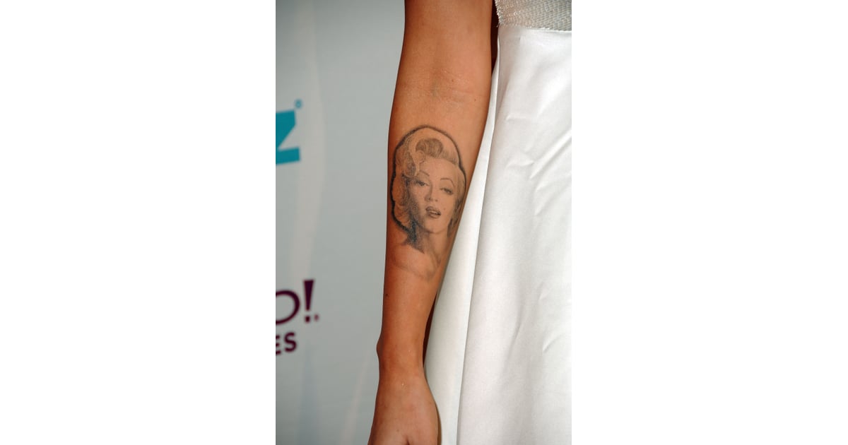 Megan Fox's Marilyn Monroe Tattoo Megan Fox's Tattoos and Their