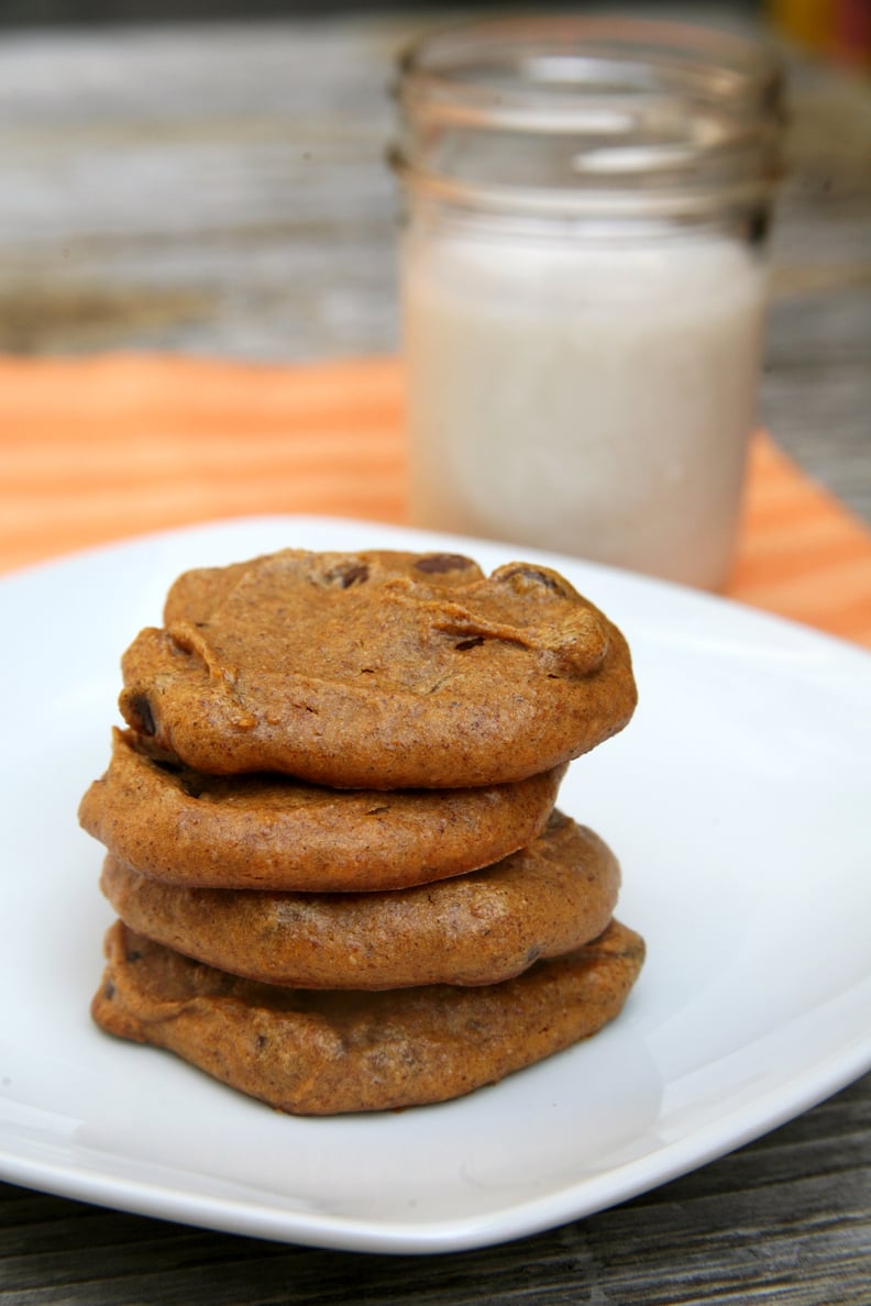 Flour-Free Pumpkin Chocolate Chip Cookies