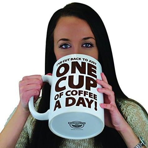 Giant Coffee Mug on Amazon