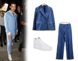 I Want to Be Wearing That: Joe Jonas's Blue Velvet Suit and Vans