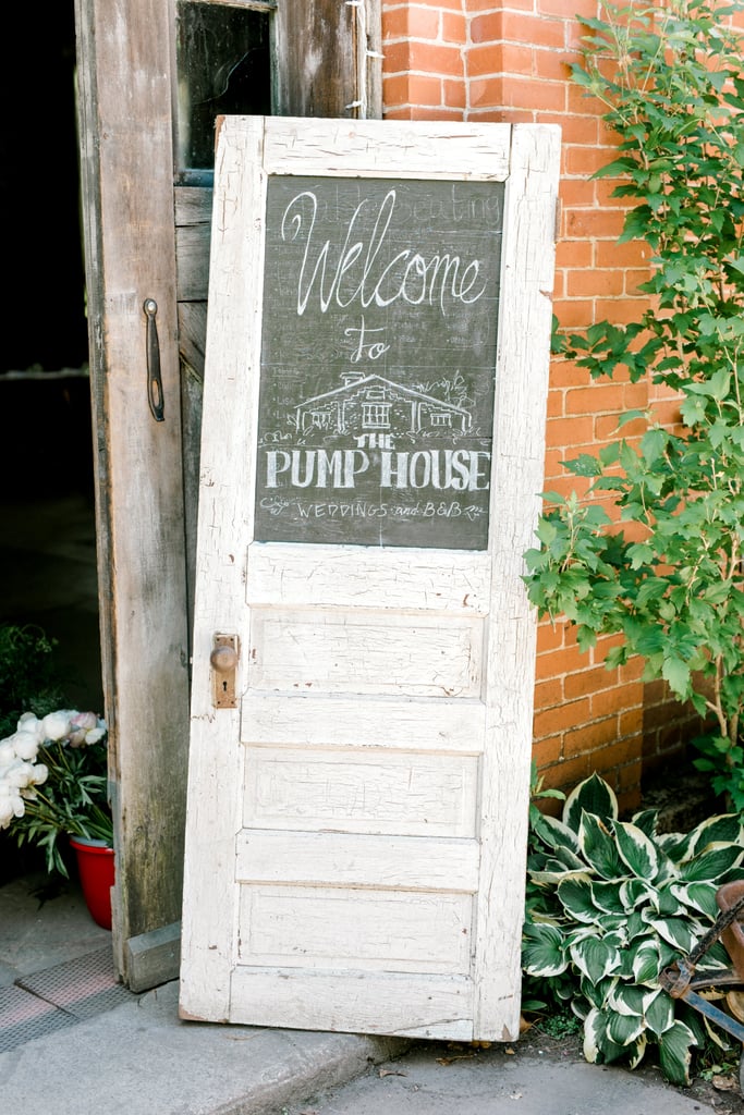 DIY Welcome Sign