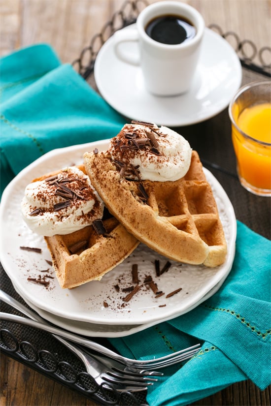 Tiramisu Waffles