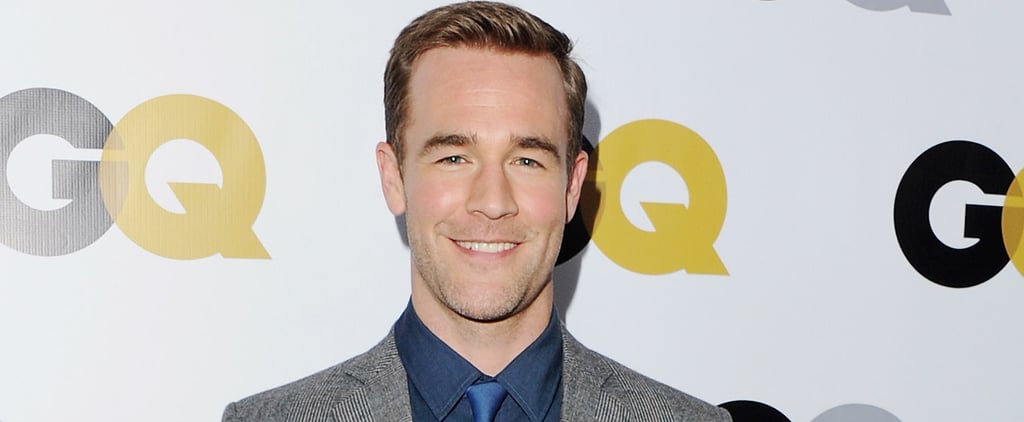 James Van Der Beek Sees His Face on a Bumper Sticker