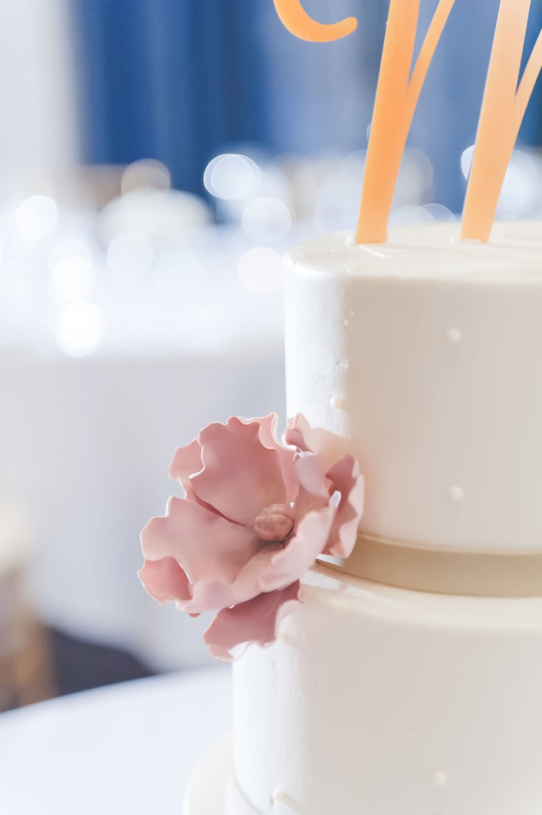 Close-Up Details of the Cake