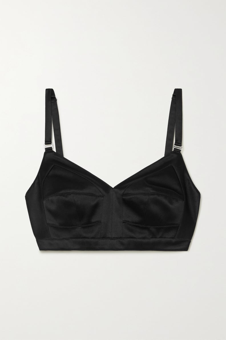 Zara satin lace bralette summer top