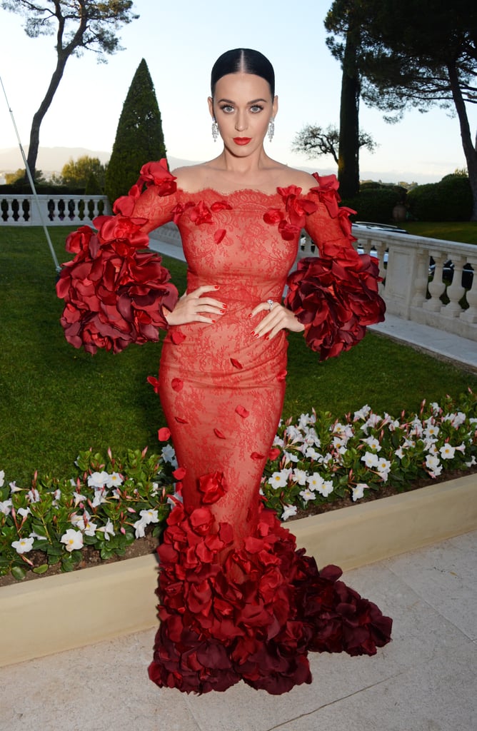 Katy Perry and Orlando Bloom at amfAR Gala Cannes 2016