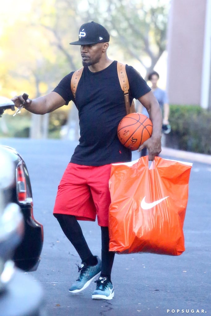 Jamie Foxx and Katie Holmes on Valentine's Day 2018