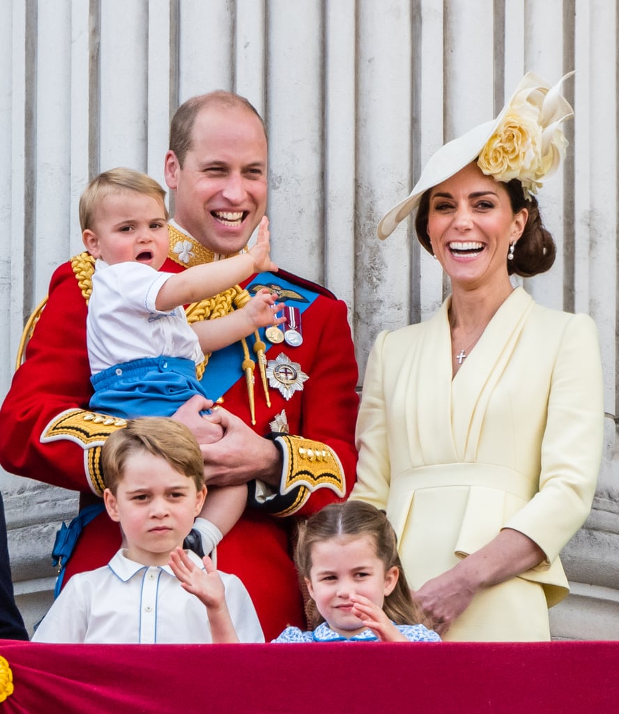 Prince Louis, Prince George, and Princess Charlotte