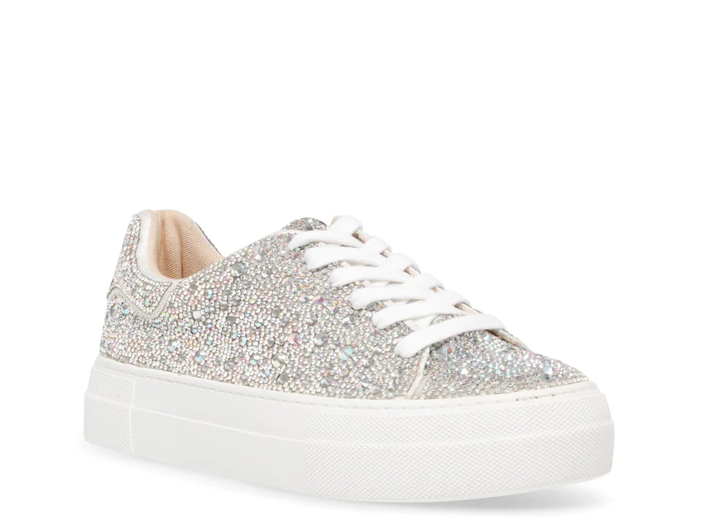 Sparkly Sneakers: Betsey Johnson Suton Highwall Bling Platform Sneaker