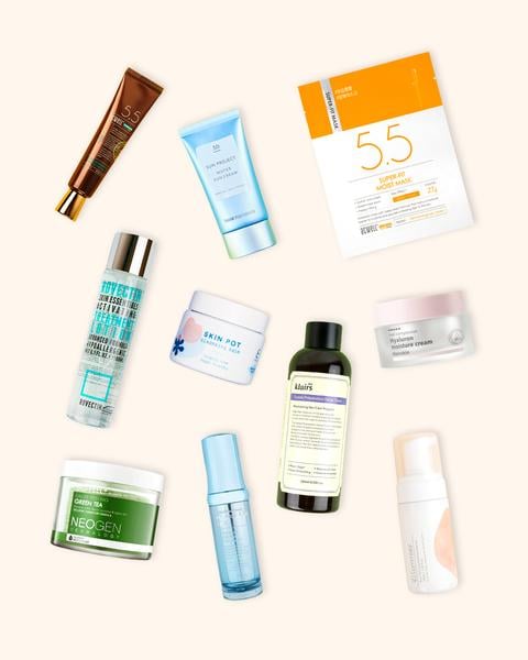 10-Step Korean Skin Care Routine Set For Dry Skin Type