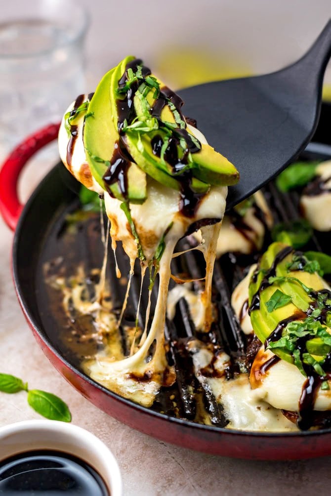 Grilled Avocado Balsamic Chicken