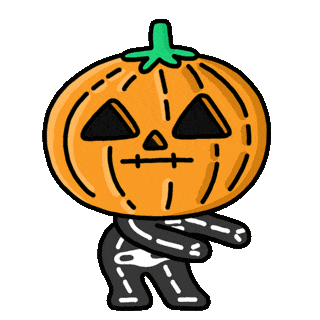 A Dancing Skeleton/Pumpkin
