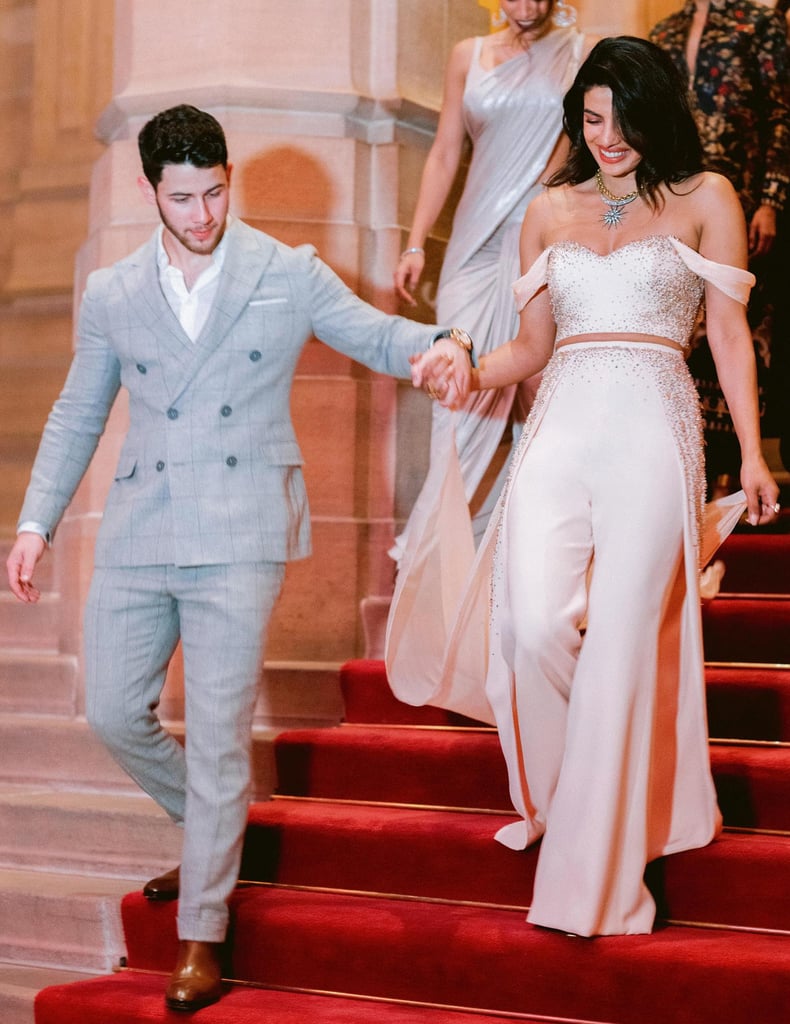 priyanka chopra in red wedding dress