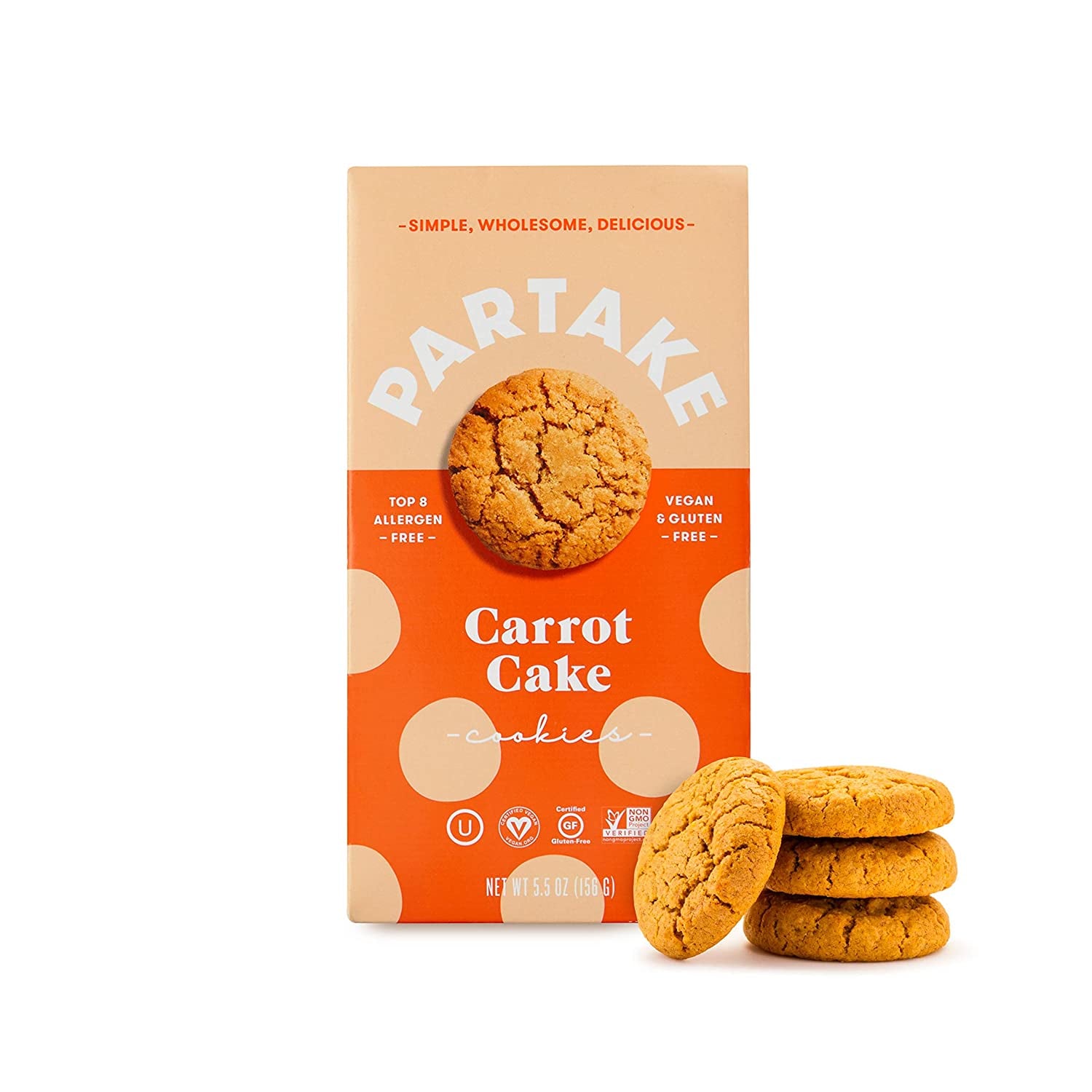 Partake Crunchy Cookies Carrot Cake At The Moment All I Want